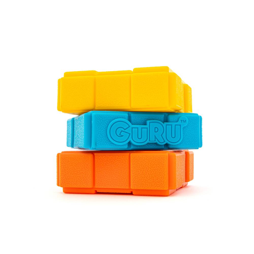Guru Dog X Cube Treat Dispenser Dog Toy (multi color)