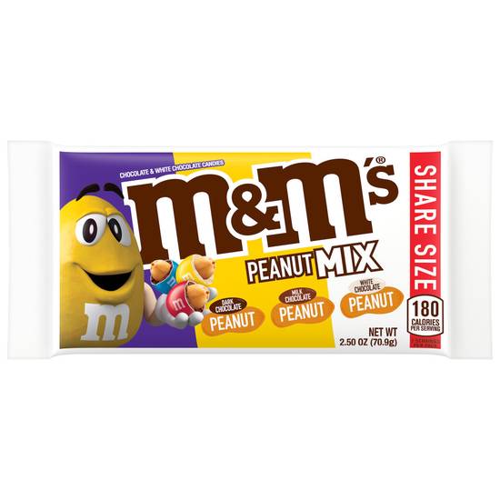 M&M'S Peanut Mix, Share Size