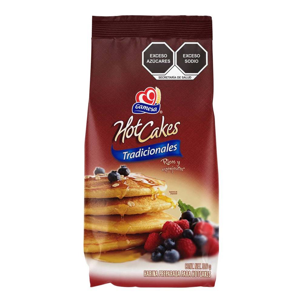 Gamesa harina para hot cake tradicional