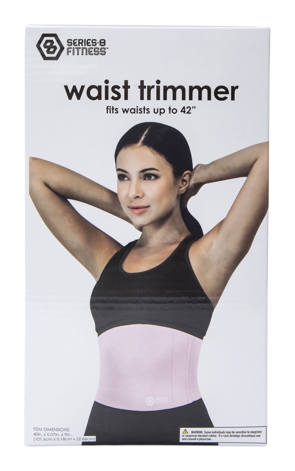 Series-8 Fitness™ Waist Trimmer S/M Pink