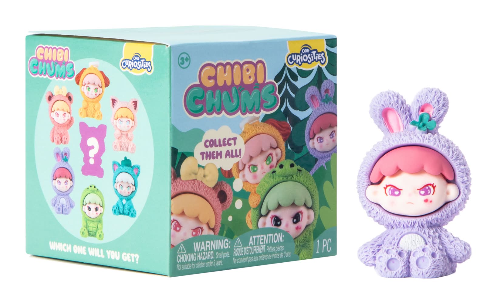 Chibi Chums Toy (Styles May Vary) Chibi Chums
