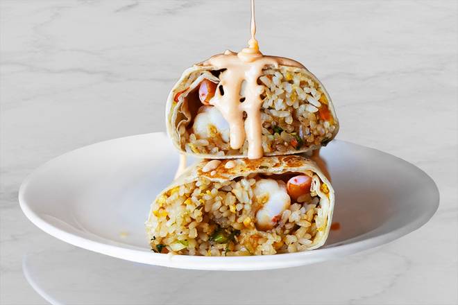 HIBACHI SHRIMP BURRITO