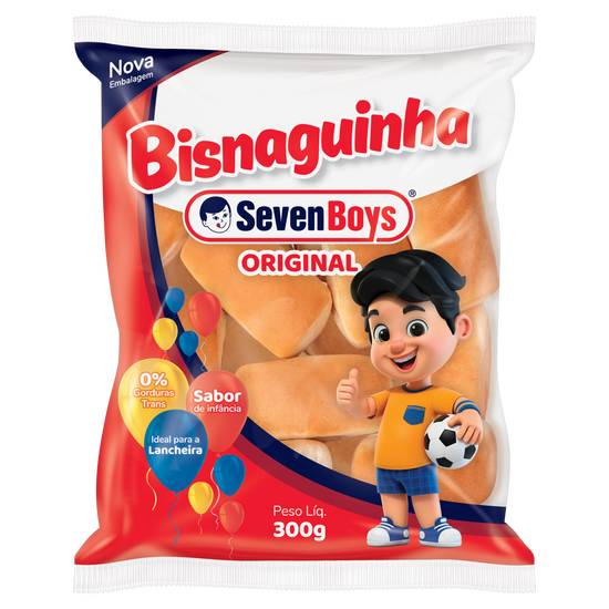 Seven boys bisnaguinha tradicional (300 g)