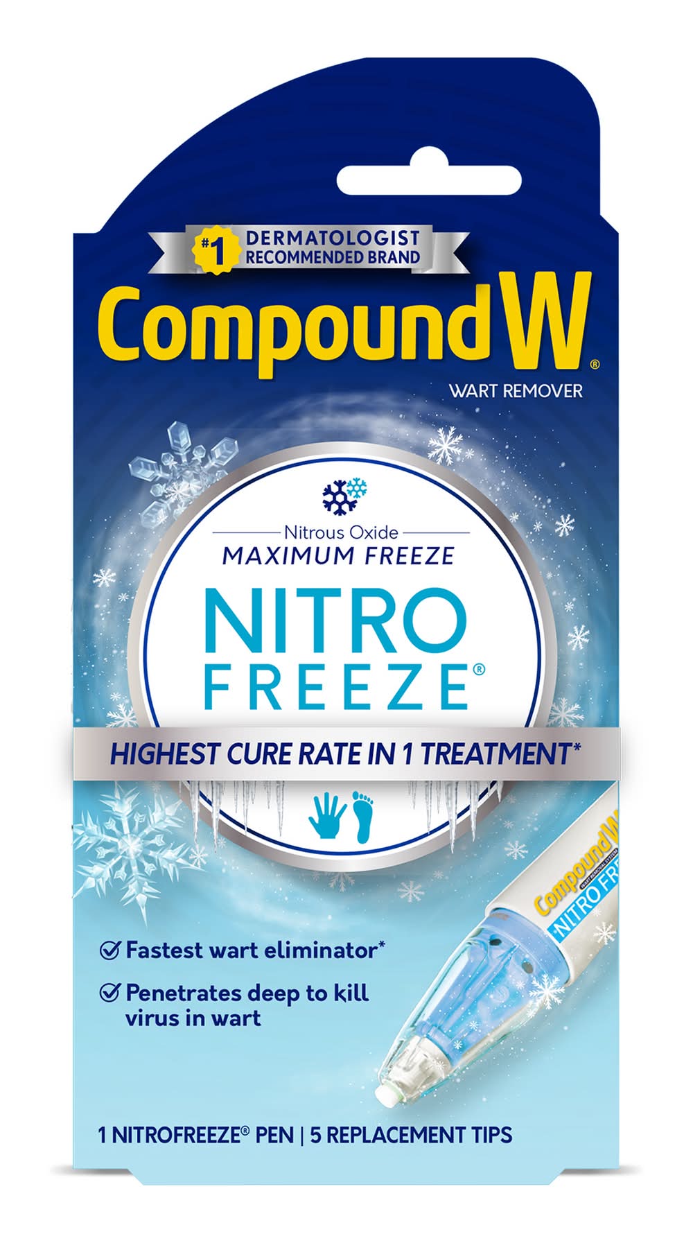 Compound W Nitrofreeze Wart Removal Pen (3.3 oz)