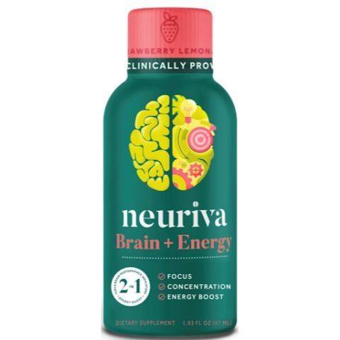 Neuriva Brain + Energy Shot Strawberry Lemonade 1.93oz