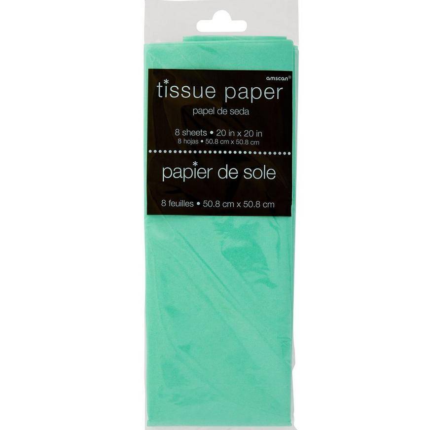 Mint Green Tissue Paper 8ct