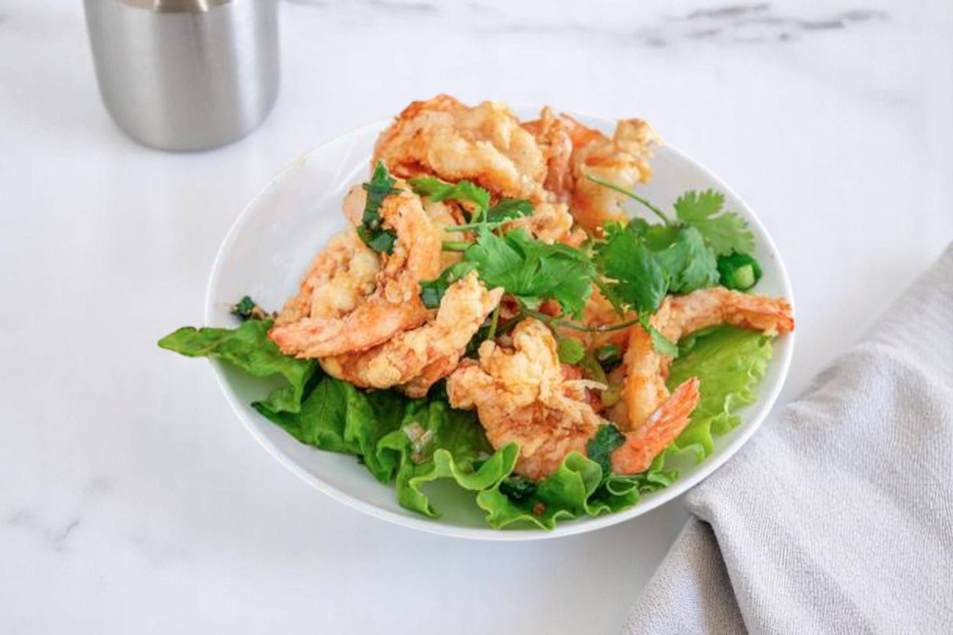 🍤🍤Crevettes aux sel et poivre