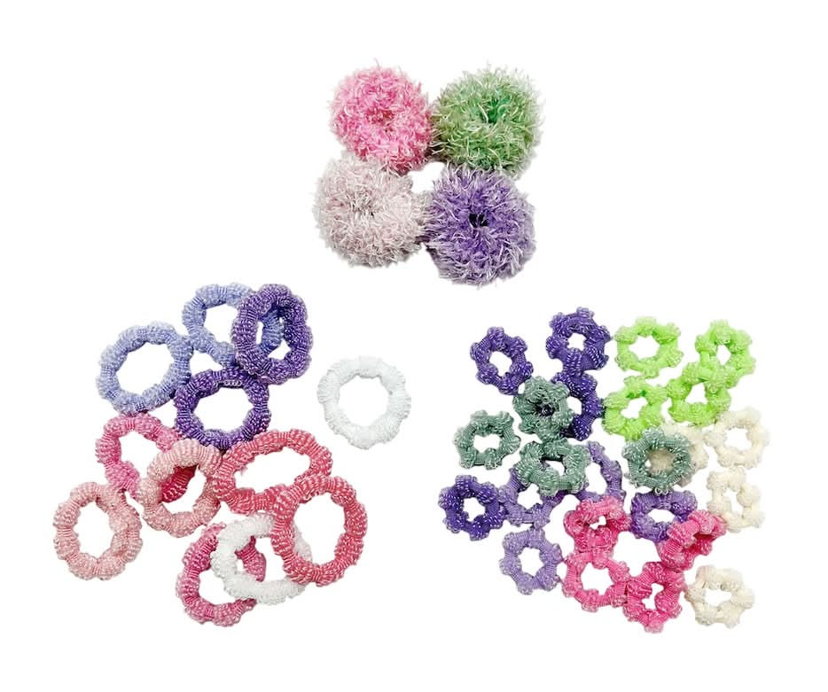 Colorful Ponytail Holders, 1-ct. Set