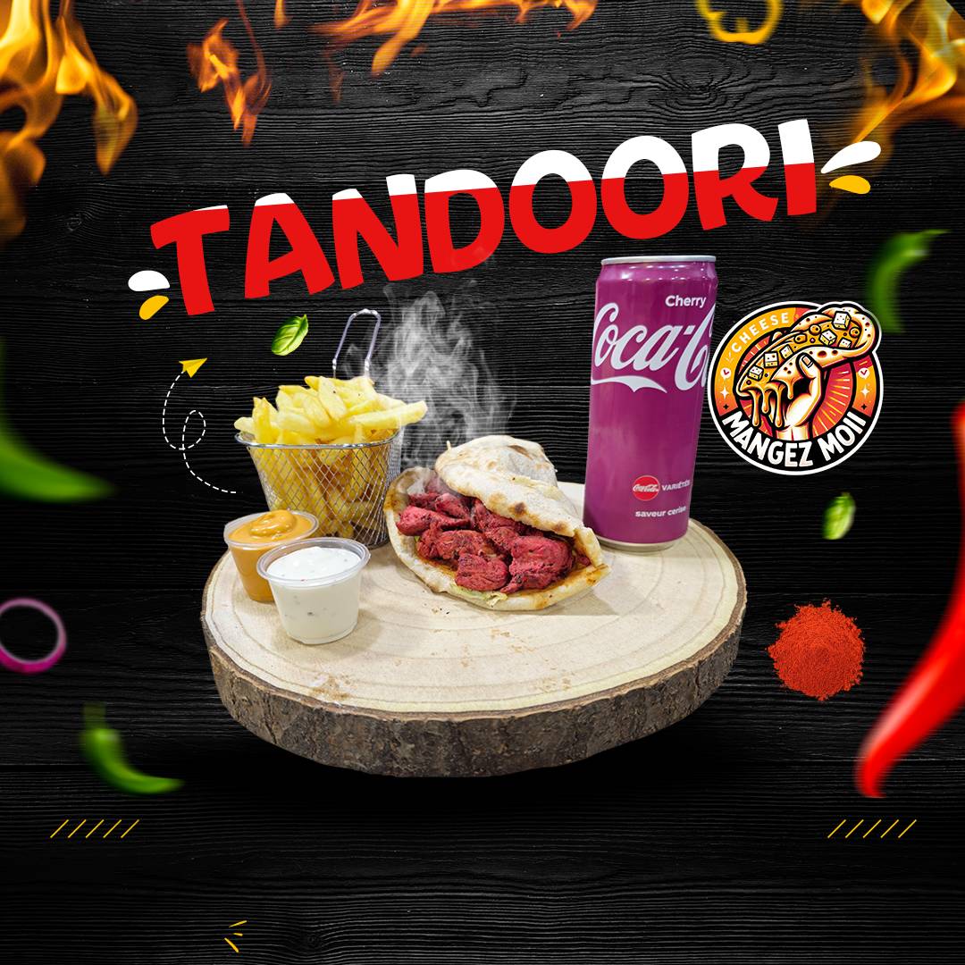 Menu sandwich chicken tandoori