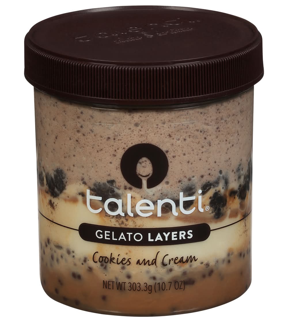 Talenti Gelato Layers, Cookies & Cream (10.7 oz)