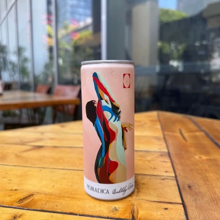 Nomadica Bubbly Rose, 250 mL Canned Wine (13% ABV)