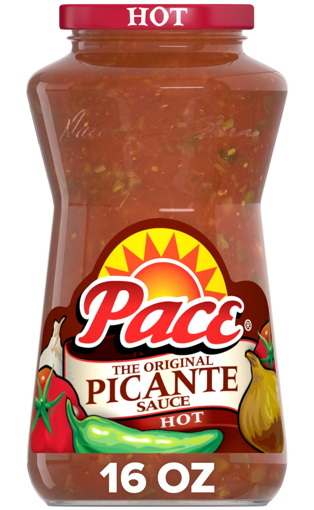 Pace Gluten Free Original Hot Picante Sauce (16 oz)