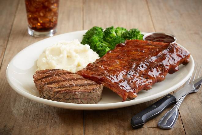 Slow-Roasted Sirloin* & Baby Back Ribs Combo