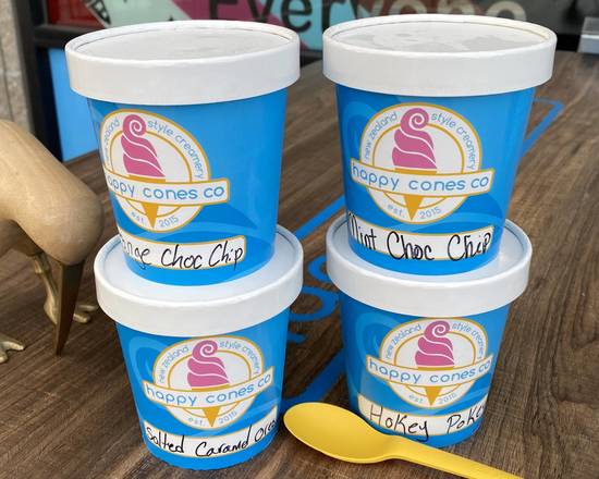 Order 4 Pint Pack Regular food online from Happy Cones Co store, EDGEWATER on bringmethat.com