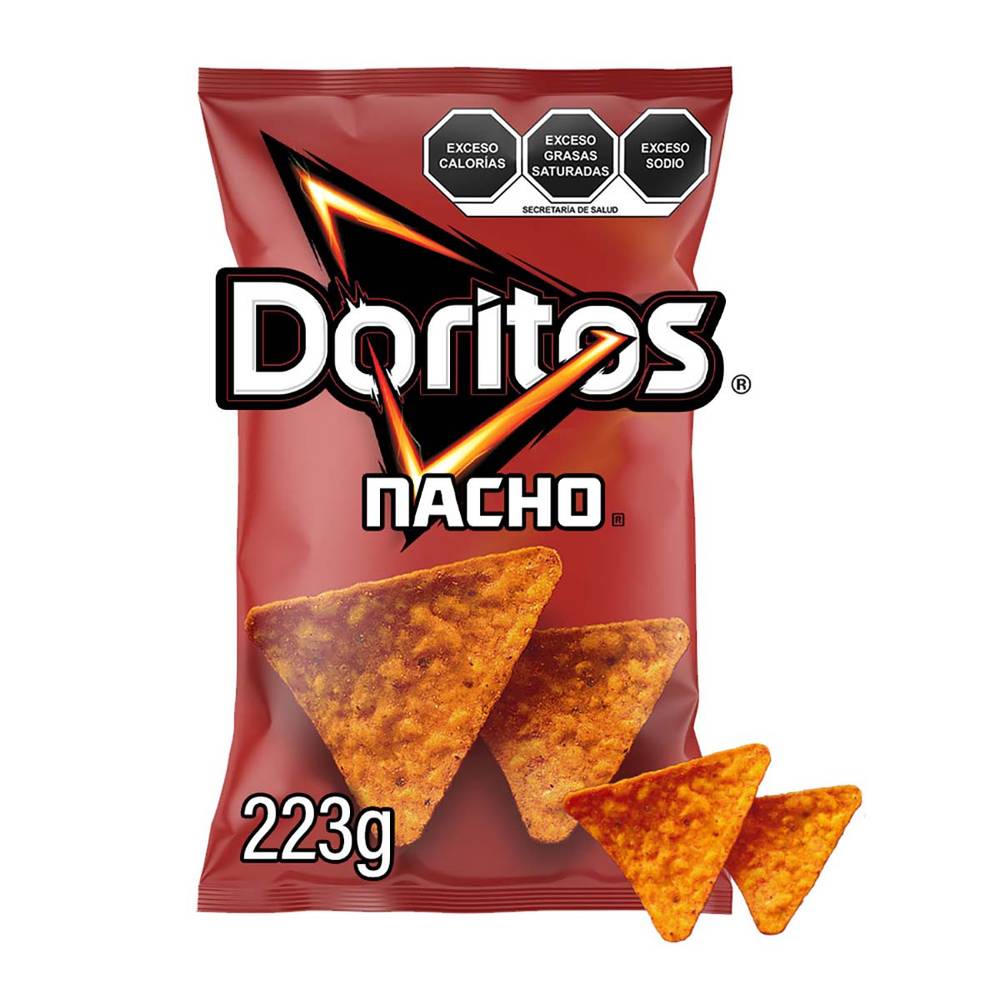 Doritos · Nacho botana de maíz, queso-chile (223 g)