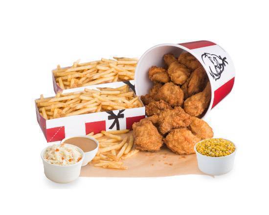 18 Piece Bucket and 5 Large Sides