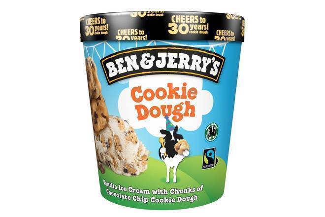 Ben & Jerry's Ice Cream (cookie dough)