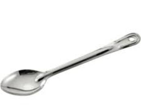 Winco - Stainless Steel Solid Spoon 11" (1 Unit per Case)