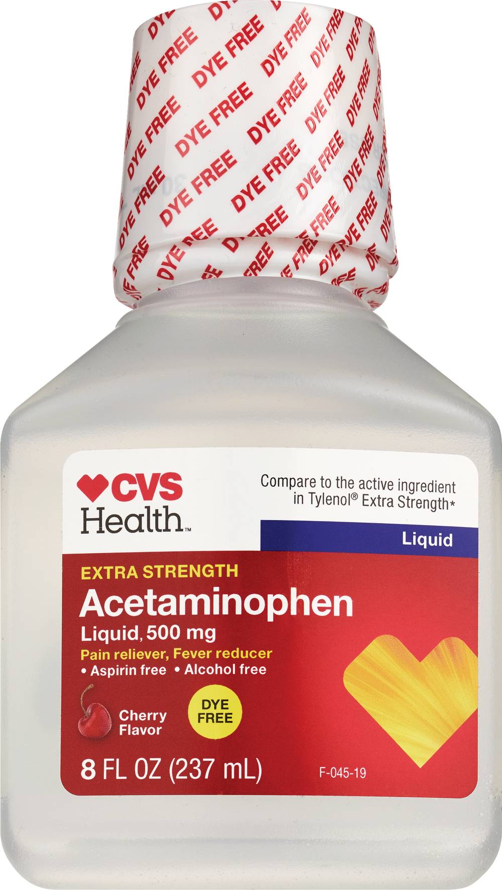 CVS Health Extra Strength Acetaminophen Liquid, Cheery (8 fl oz)