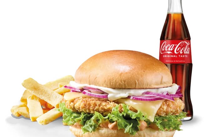 Original Crunchy Chicken Menü