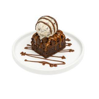 Rockslide Brownie (Served with Ice-cream)
