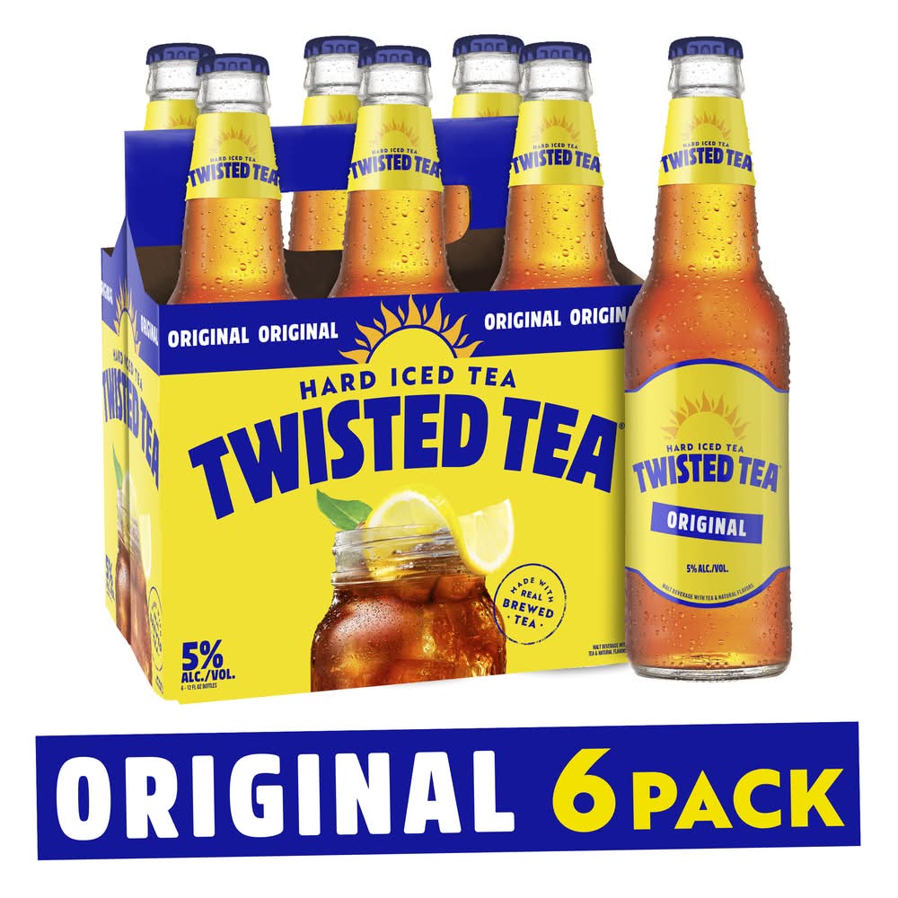 Twisted Tea Original Hard Iced Tea (6 x 12 fl oz)