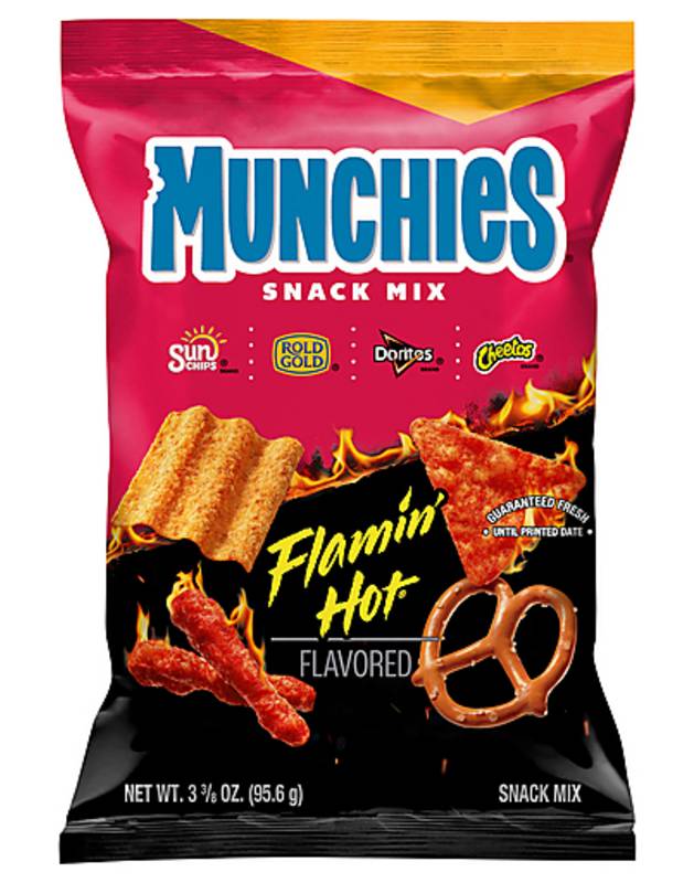 Munchies Flamin Hot Snack Mix 3.375oz