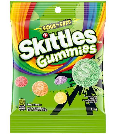 Skittles Gummies Sour 130g