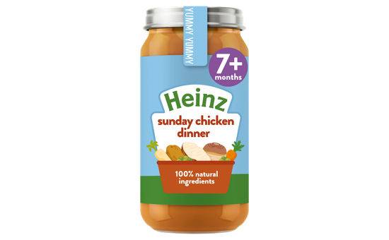 Heinz 7+ Months By Nature Sunday Chicken Dinner 200g