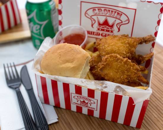 Jumbo Shrimp with Fries (6 pcs)