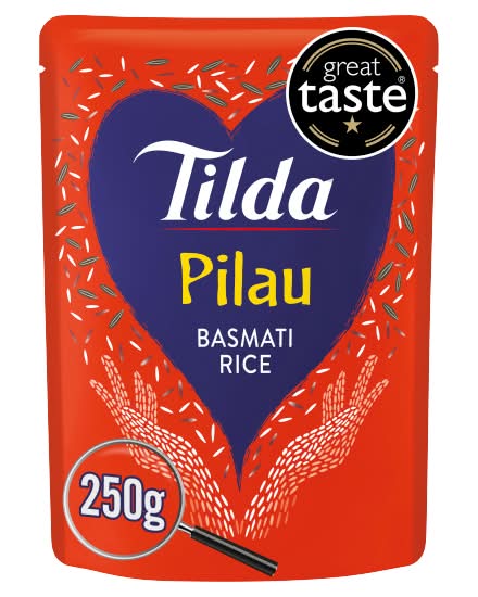 Tilda Microwave Pilau Basmati Rice (250g)