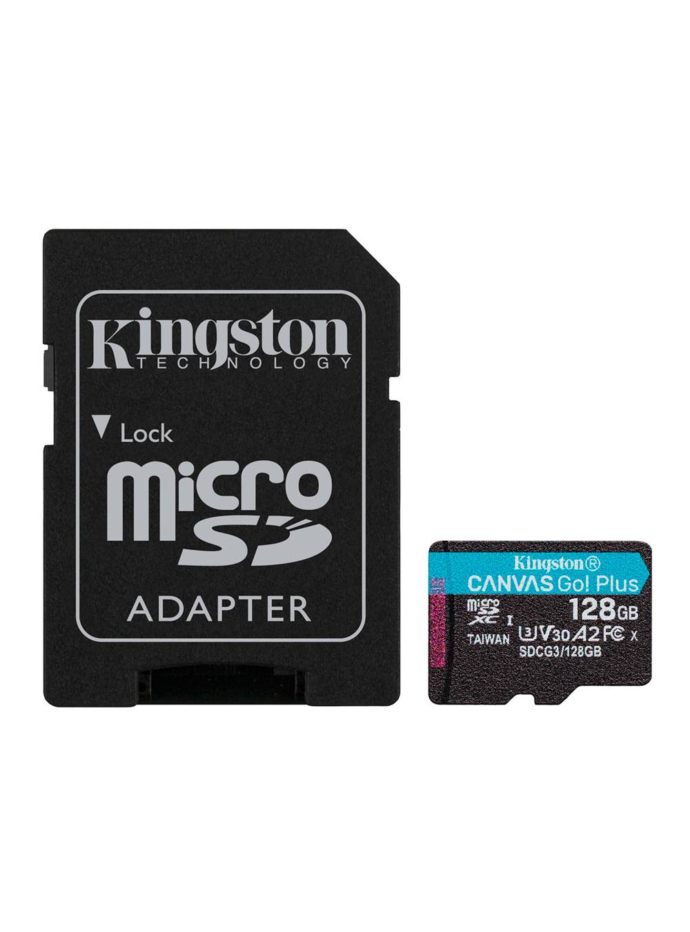 Kingston memoria microsd go plus 128gb (1 u)