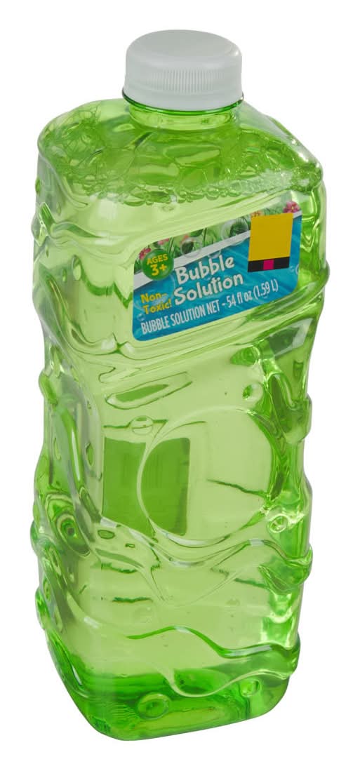 Non-Toxic Bubble Solution 54 Fl Oz Assorted