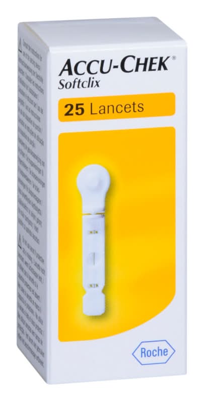 Accu-Chek Softclix x 25 Lancetas