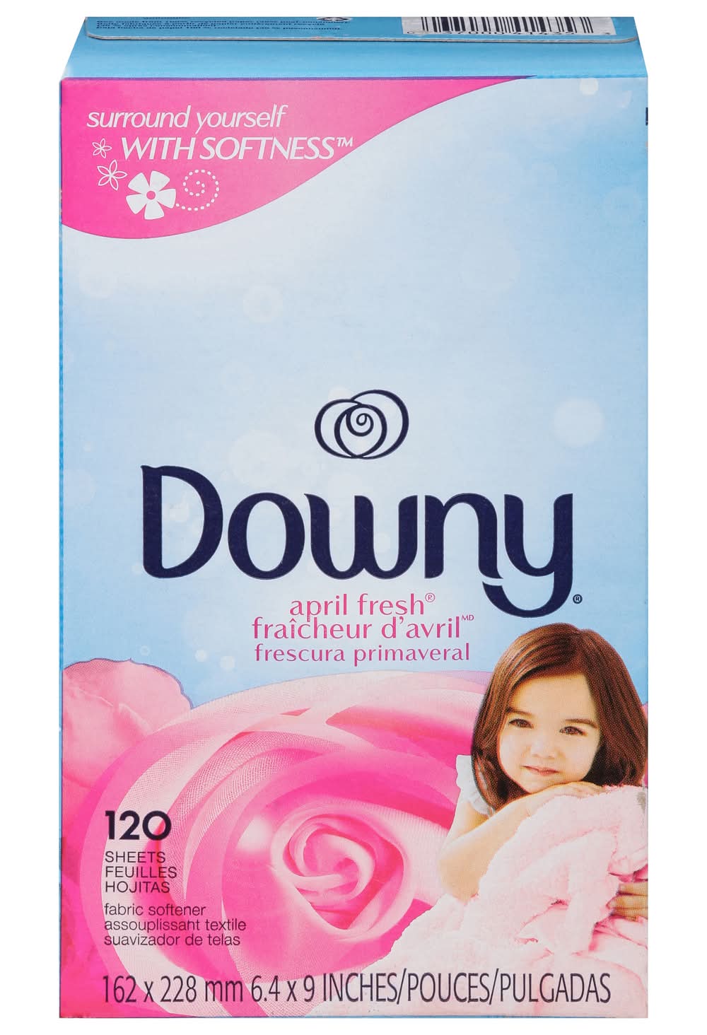 Downy April Fresh Fabric Softener Sheets (0.7 lbs)