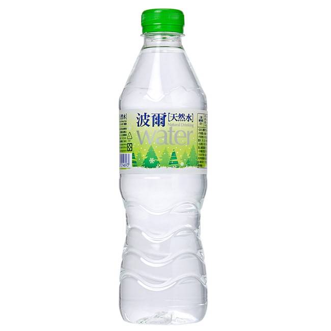 波爾天然水water(新)600ml