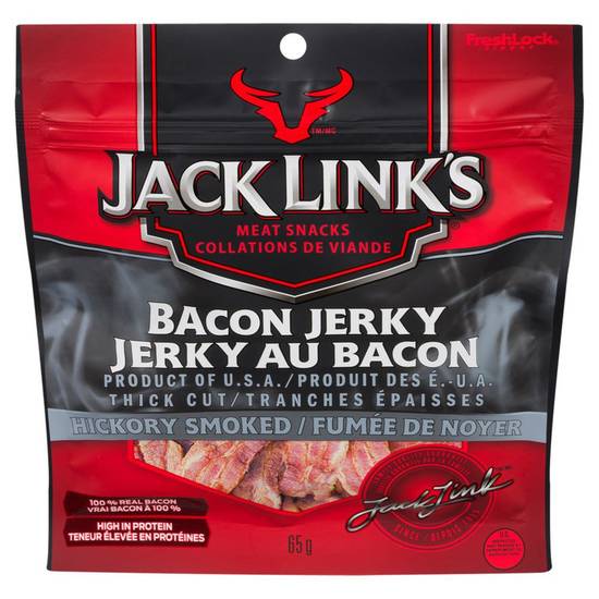 Jack Link's Bacon Jerky Hickory Smoked (65 g)