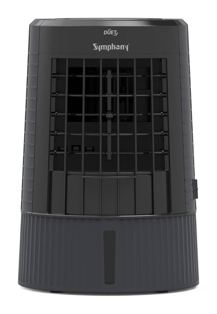 Symphony · Enfriador de aire portátil 800 ml, negro