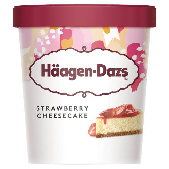 Häagen-Dazs Strawberry Cheesecake, Ice Cream (460ml)