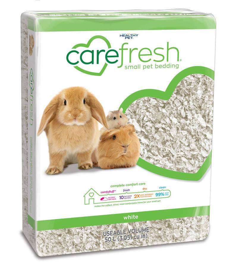 carefresh® white small pet bedding, 50L