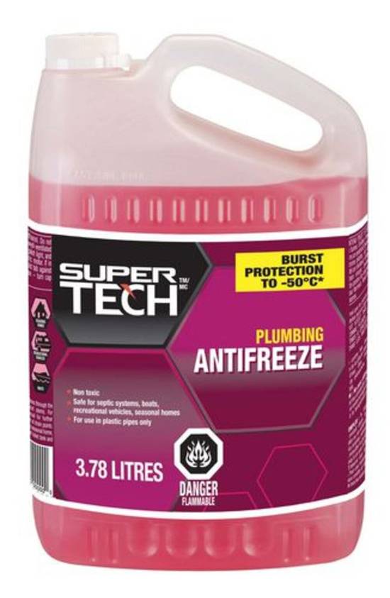 Super Tech Plumbing Antifreeze (3.78 L)