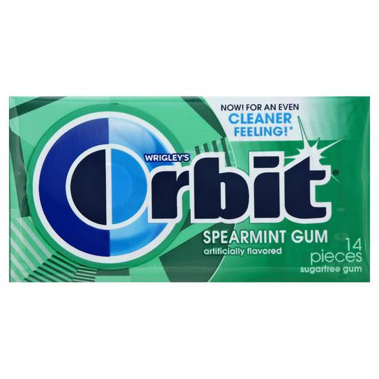 Orbit Wrigley's Sugar Free Spearmint Gum (14 ct)