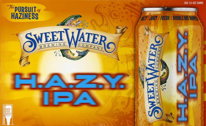 Sweetwater Brewing Company Hazy Ipa Beer (6 ct, 12 oz)