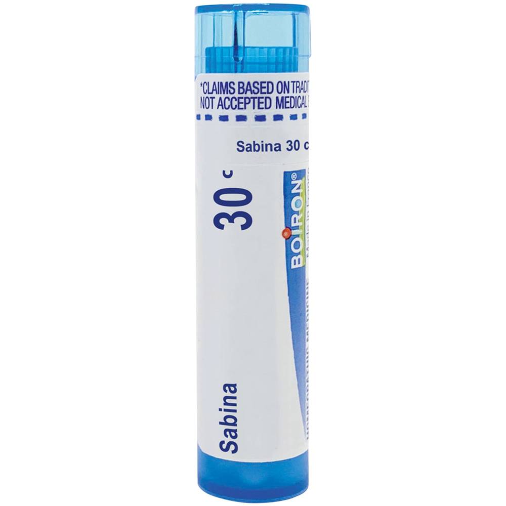 Boiron Sabina 30c Homeopathic Medicine (80 ct)