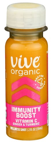 Vive Organic Vitamin C Ginger & Turmeric Immunity Boost Shot