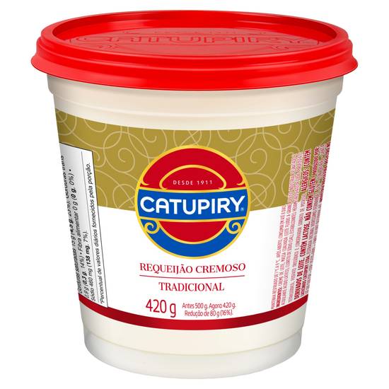 Catupiry requeijão cremoso tradicional (420 g)