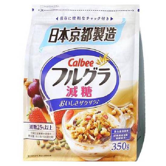 Calbee卡樂比富果樂減糖水果麥片350g