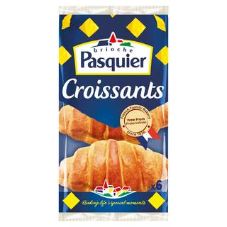 Brioche Pasquier Croissants 6 x 40g (240g)