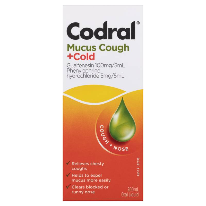 CODRAL Relief Mucus/Cough/Cold 200ml