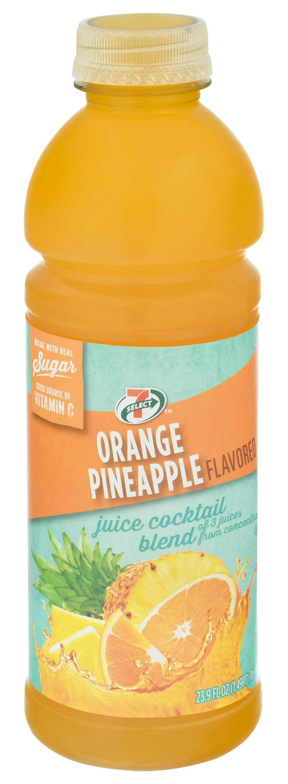 7-Select Juice Cocktail Blend, Orange-Pineapple (23.9 fl oz)